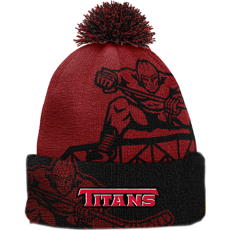 NJ Titans Custom Knit Hat